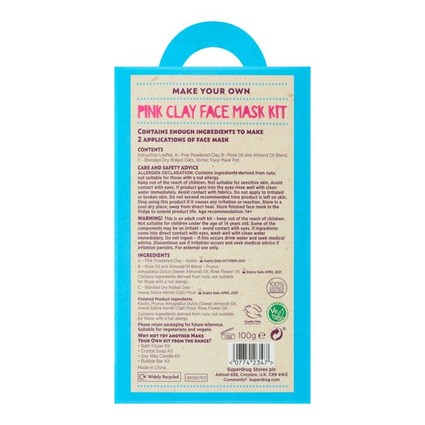 DNR Superdrug Create & Make Facemask Set