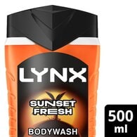 Lynx Bodywash Shower Gel Sunset Fresh 500Ml