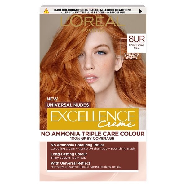 L'Oréal Paris Excellence Universal Nudes Reds 8UR Copper