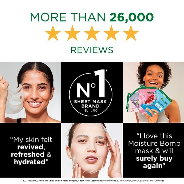 Garnier SkinActive Charcoal and Algae Hydrating Sheet Mask