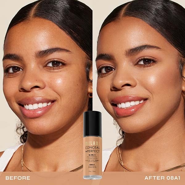 Conceal + Perfect 2 in 1 Foundation 08A1 Rich Sand 30ml