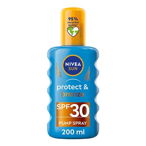 NIVEA SUN Protect & Bronze Tan Activating Sun Spray SPF 30 200ml