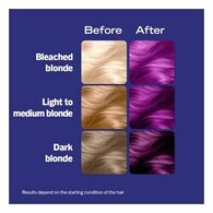 LIVE UltraBrights Semi-permanent Purple Hair Dye Purple Punk