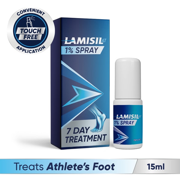 Lamisil AT Athlete's Foot Antifungal Spray 1% 15ml