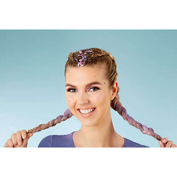 Superdrug Fantasy Queen of Darkness Hair Glitter Pot Purple