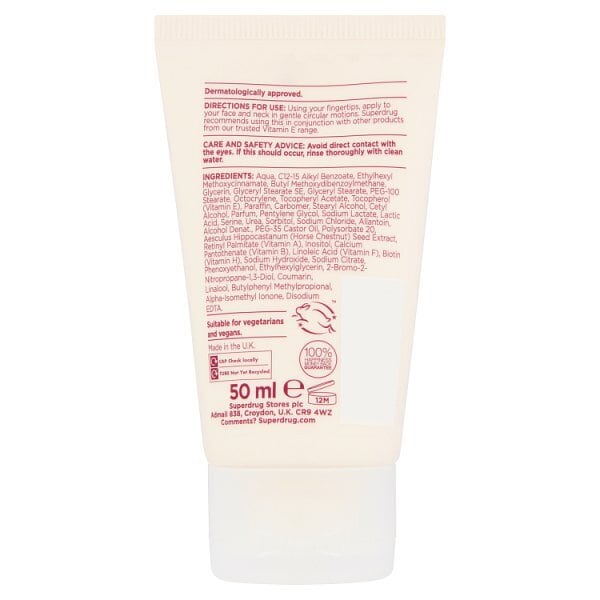 DNRPRICE Superdrug Vitamin E Moisturiser 50ml