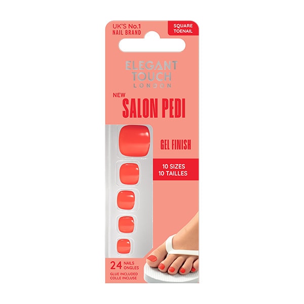 Elegant Touch Toe Nail - Guava Gelato