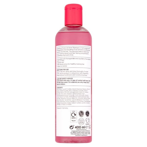 DNR Superdrug Extracts Goji Berry & Pomegranate Shampoo
