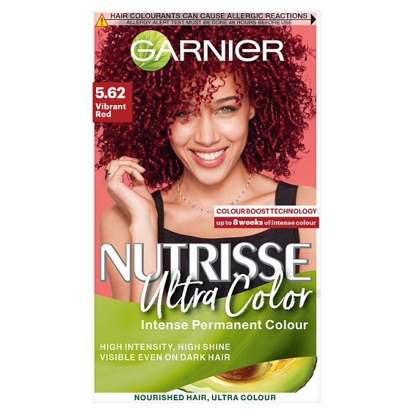 Garnier Nutrisse Ultra Permanent Hair Dye Vibrant Red 5.62
