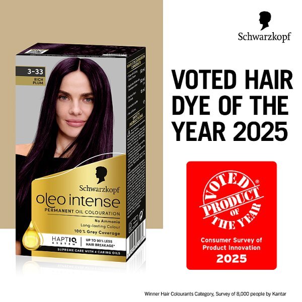 Schwarzkopf Oleo Intense Rich Plum Permanent Hair Dye