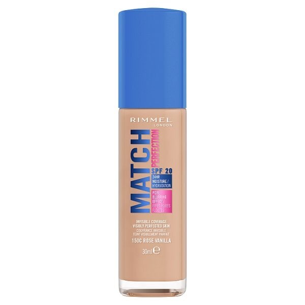 Rimmel Match Perfection Foundation 150C Rose Vanilla SPF20