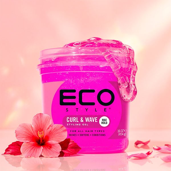 EcoStyle Curl & Wave Styling Gel 473Ml