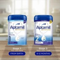 Aptamil 1 Advanced First Baby Milk Formula From Birth 800G
