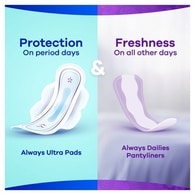 Always Dailies Panty Liners Long Plus Value Pack x48