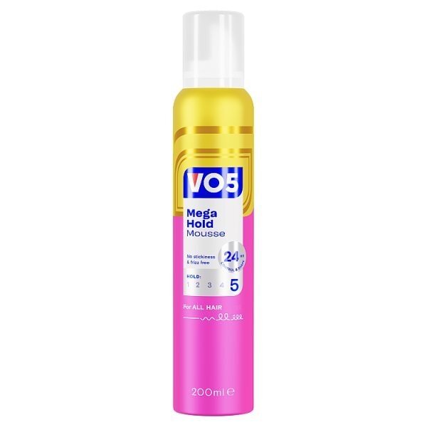 VO5 Mega Hold Hair Mousse 200ml