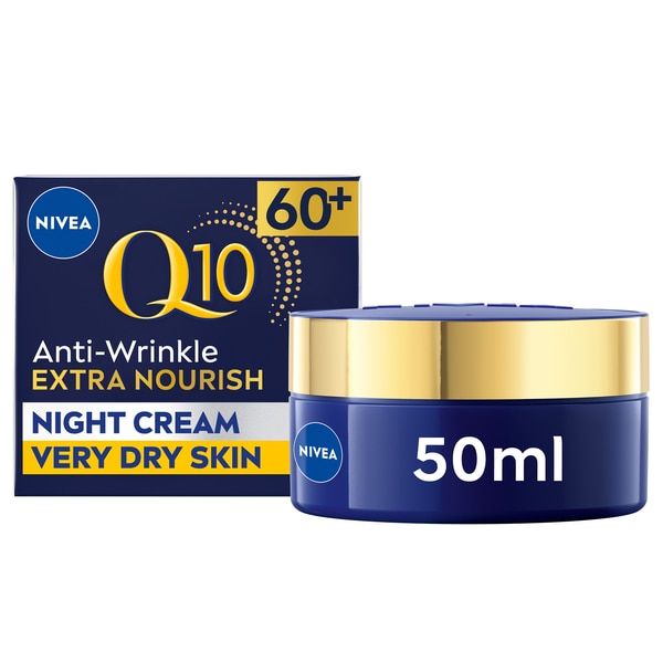 NIVEA Q10 Power 60+ Anti-Wrinkle Night Cream 50ml