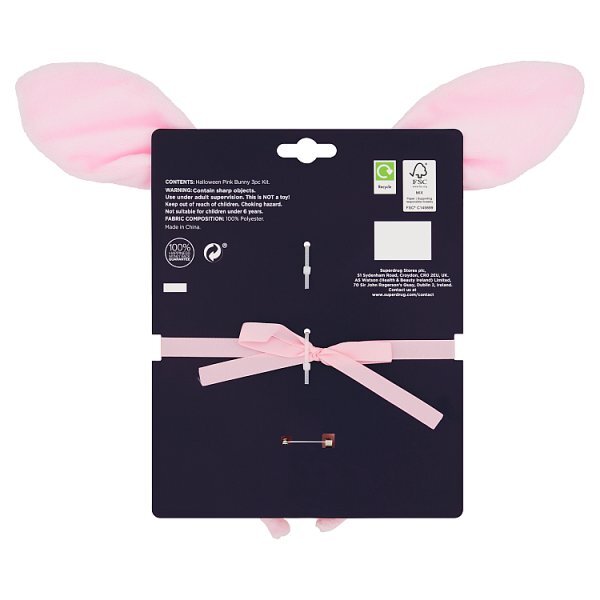 Superdrug Halloween Get the Look Kit Pink Bunny