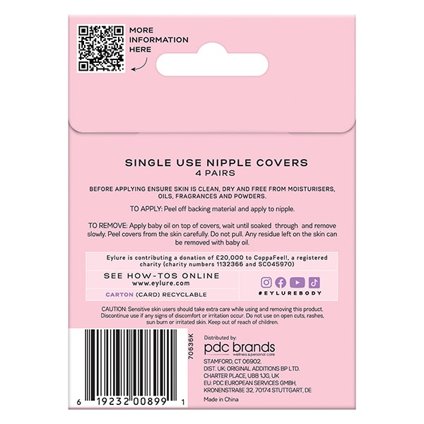 Eylure Disposable Nipple Cover Dark