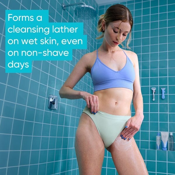 Venus For Pubic Hair, 2-In-1 Cleanser + Shaving Gel 190ml