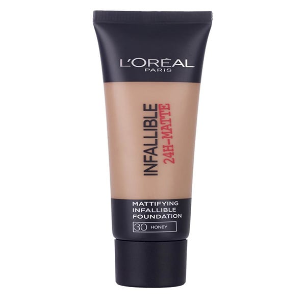 L'Oreal Paris 24H-Matte Waterproof Foundation 30 Honey 35ml