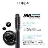 L'Oreal Paris Air Volume Mega Mascara Waterproof Black