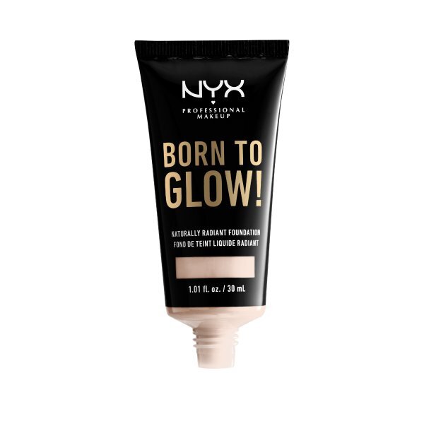 NYX Professional Makeup Born To Glow Foundation Lt Porcelain