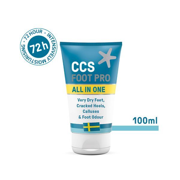 CCS Foot Pro for dry feet, cracked heels and odour 100ml