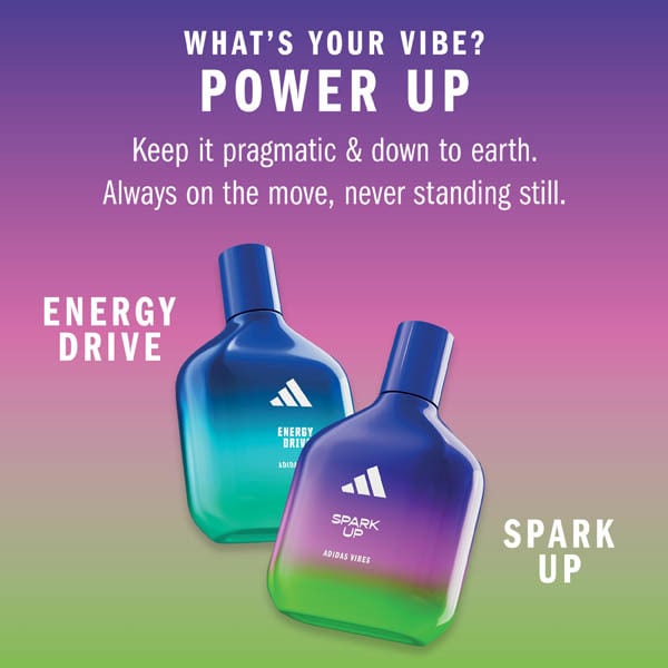 adidas Vibes Spark Up Eau de Parfum, For All, 100ml