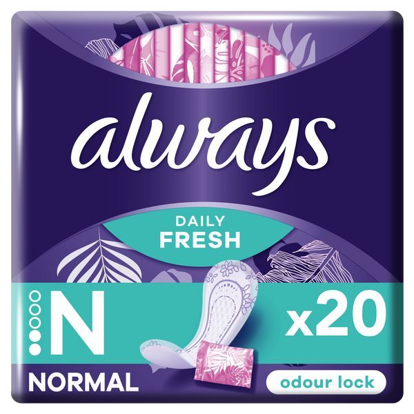 Always Dailies Fold &Wrap Normal Pantyliner 20PK