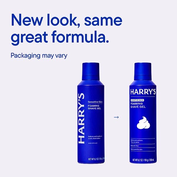 Harry's Foaming Shave Gel 200ml
