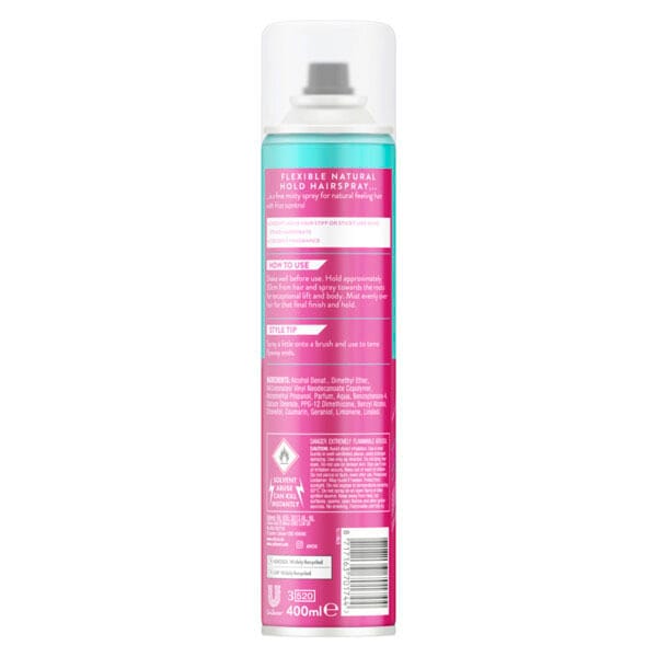 VO5 Flexible Hold Hairspray 400ml