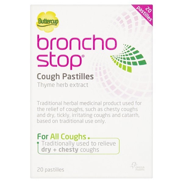 Bronchostop Cough 20 Pastilles