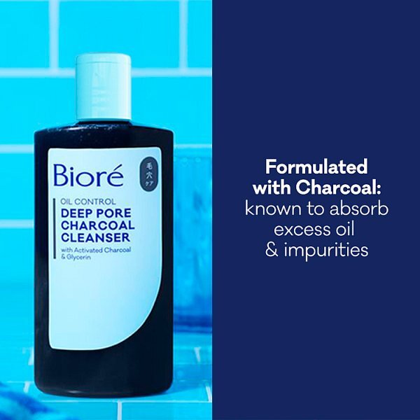 Biore Deep Pore Charcoal Cleanser 200ml