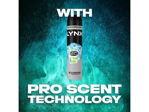 Lynx Ice Chill Anti-Perspirant Deodorant Aerosol 250 ml