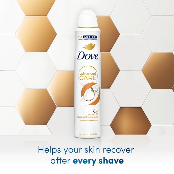 Dove Advanced Care Coconut & Jasmine Anti-Perspirant Aerosol 200ml