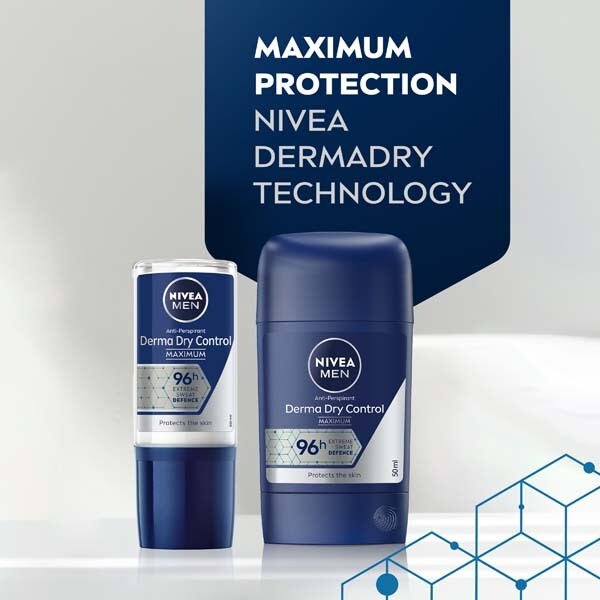 Nivea Men Derma Control 96H Anti-Perspirant Stick 50Ml