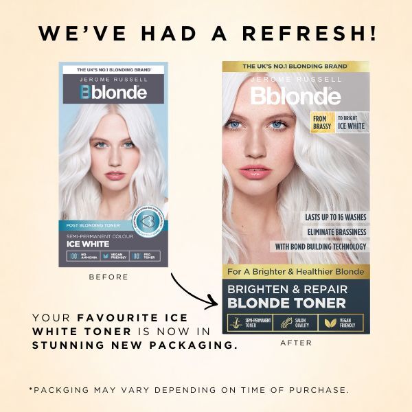 Jr Bblonde Brighten & Repair Toner Ice White