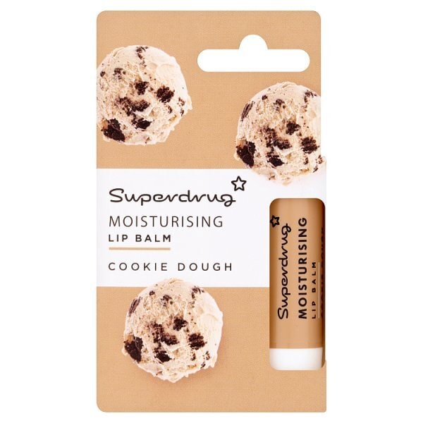 Superdrug Moisturising Lip Balm Cookie Dough
