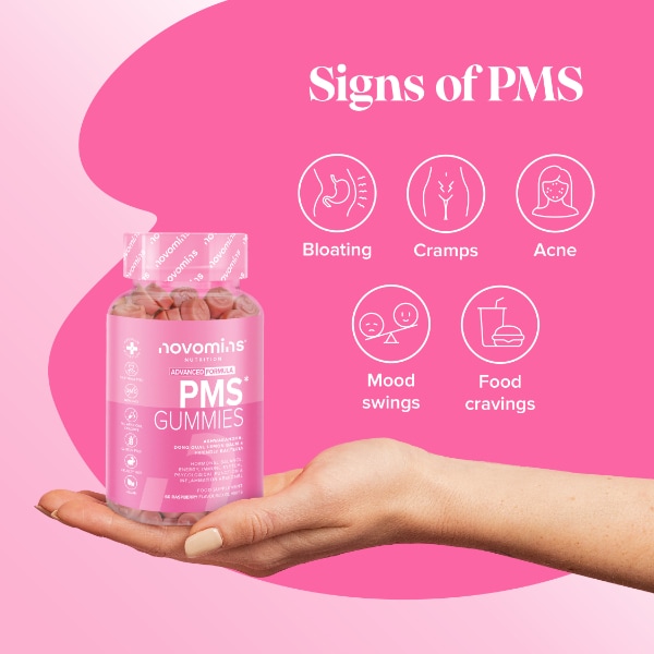 Novomins PMS 60 Gummies