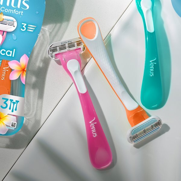 Venus Tropical Disposable Razors X3