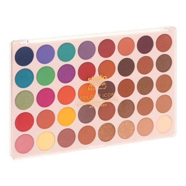 Studio London colour icon eyeshadow palette 40 shades