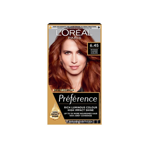 Preference 6.45 Brooklyn Intense Copper Auburn Hair Dye
