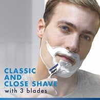 Gillette Mach3 Turbo Men’s Razor Blade Refills, 4 Count