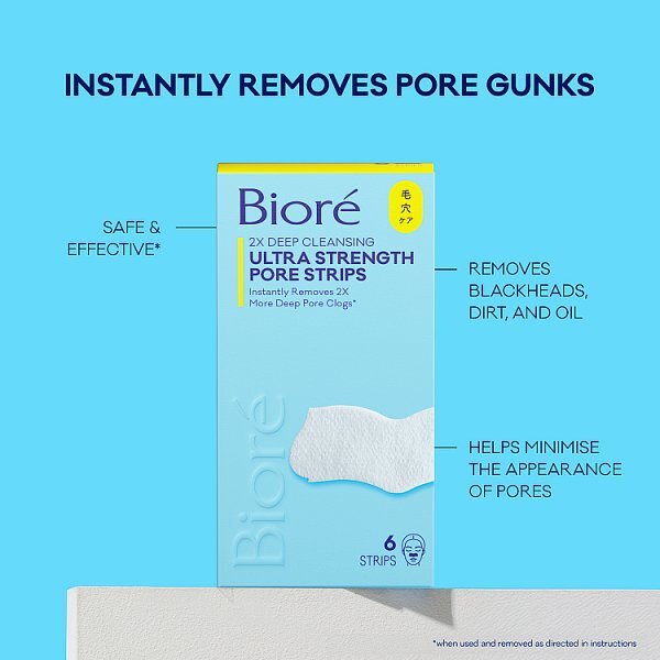 Bioré Ultra Pore Strips 6pct