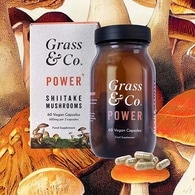 Grass & Co. Power Shiitake Mushrooms Capsules