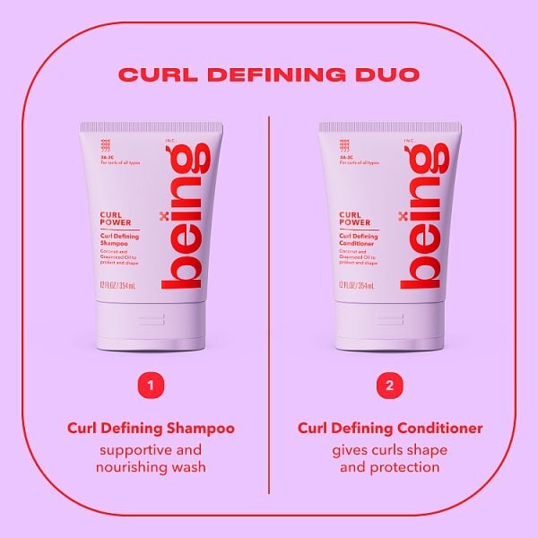 Being Shampoo Curl Power 354ml