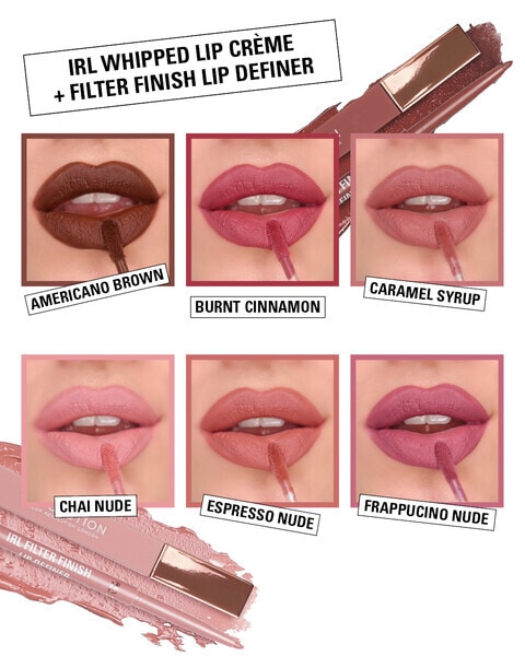 Revolution Irl Filter Finish Lip Definer Burnt Cinnamon