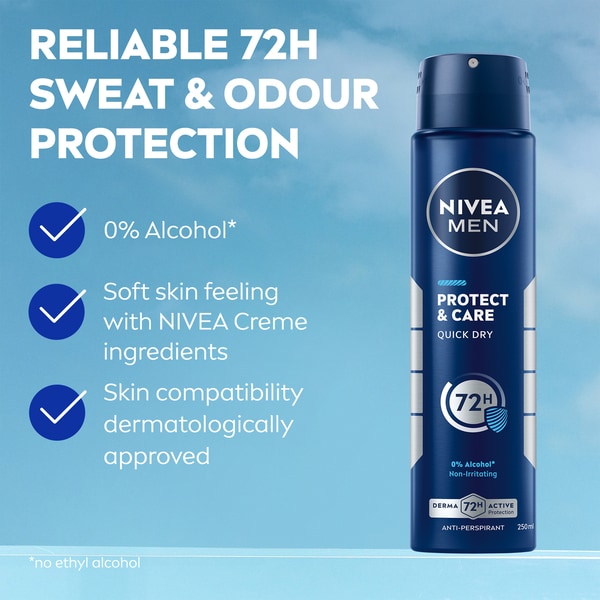 NIVEA MEN Anti-Perspirant Deodorant Spray 250ml