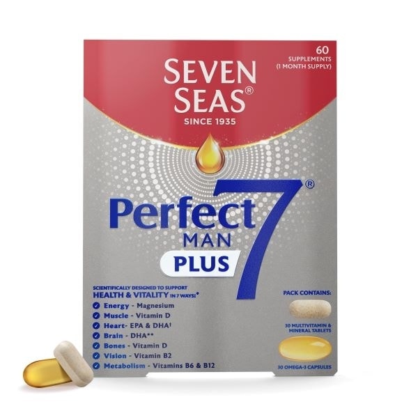 Seven Seas Perfect7 Man Plus Multivitamins 30 Day Duo Pack