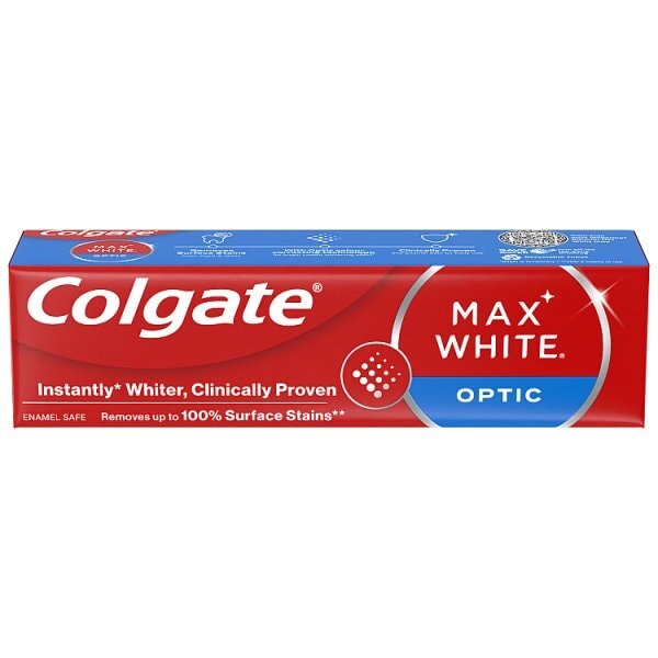 Colgate Max White Optic Whitening Toothpaste 75ml